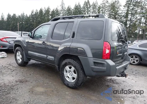 2005 Nissan Xterra S из США, поврежденный, VIN 5N1AN08W75C606735